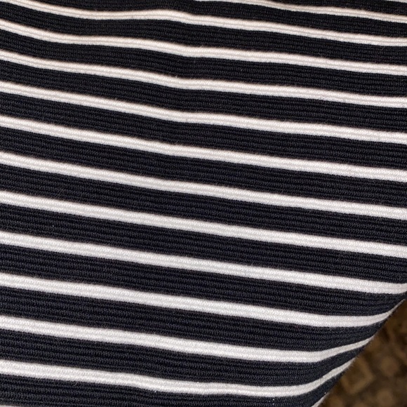 Athleta striped bodycon sleeveless spandex mini dress - Picture 5 of 7